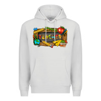 Dove Grey teacher Premium Hoodie - texasbilliewilder
