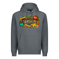 Rock teacher Premium Hoodie - texasbilliewilder