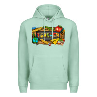 Seafoam teacher Premium Hoodie - texasbilliewilder