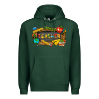 Sports Green teacher Premium Hoodie - texasbilliewilder