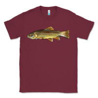 Burgundy arizona apache trout fish Classic Tee - BarkalooDesign