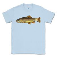 Dusty Blue arizona apache trout fish Classic Tee - BarkalooDesign