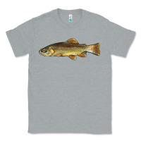 Heather Grey arizona apache trout fish Classic Tee - BarkalooDesign