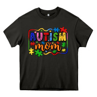 Asphalt autism mom Heavy Core Tee - LillyAllenDesigns