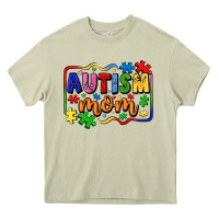 Mossy autism mom Heavy Core Tee - LillyAllenDesigns