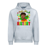 Heather Grey a little black history with boy juneteenth Urban Hoodie - texasbilliewilder