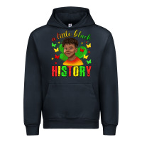 Navy a little black history with boy juneteenth Urban Hoodie - texasbilliewilder