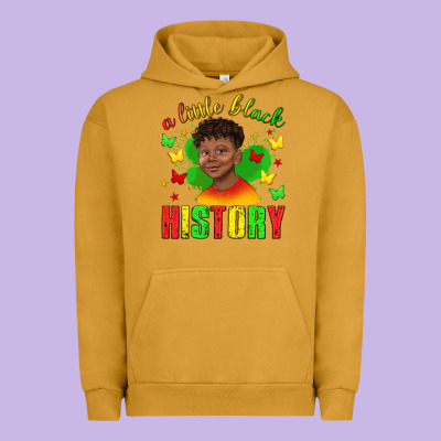 Urban Hoodie a little black history with boy juneteenth