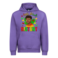 Tulip a little black history with boy juneteenth Urban Hoodie - texasbilliewilder