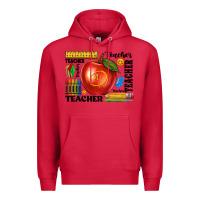 Cardinal teacher Premium Hoodie - texasbilliewilder