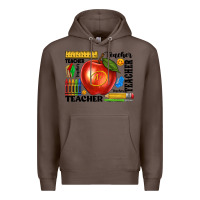 Coffee teacher Premium Hoodie - texasbilliewilder