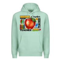 Seafoam teacher Premium Hoodie - texasbilliewilder