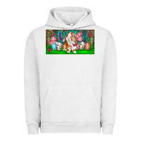 Pigment Lunar Rock Spring Easter Bunny Urban Hoodie - RanaPortraitStore