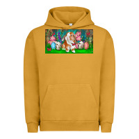 Pigment Peanut Butter Spring Easter Bunny Urban Hoodie - RanaPortraitStore