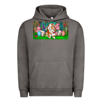 Pigment Tornado Spring Easter Bunny Urban Hoodie - RanaPortraitStore