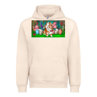 Sandshell Spring Easter Bunny Urban Hoodie - RanaPortraitStore