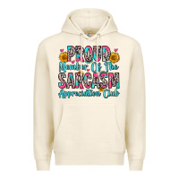Tofu proud member of the sarcasm appreciation club Premium Hoodie - Zillion Design Studio