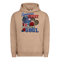 Pigment Burro american heart southern soul Urban Hoodie - Zillion Design Studio
