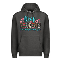 Charcoal Heather keep talking i m diagnosing you Premium Hoodie - Zillion Design Studio