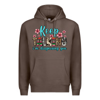 Coffee keep talking i m diagnosing you Premium Hoodie - Zillion Design Studio