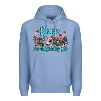 Colony Blue keep talking i m diagnosing you Premium Hoodie - Zillion Design Studio