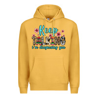 Mustard keep talking i m diagnosing you Premium Hoodie - Zillion Design Studio