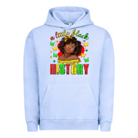 Pigment Grape Ice a little black history with girl juneteenth Urban Hoodie - texasbilliewilder