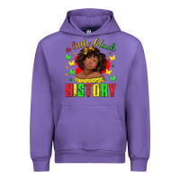Tulip a little black history with girl juneteenth Urban Hoodie - texasbilliewilder