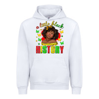White a little black history with girl juneteenth Urban Hoodie - texasbilliewilder
