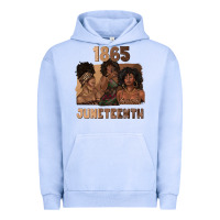 Pigment Grape Ice 1865 juneteenth melanin with afro Urban Hoodie - texasbilliewilder