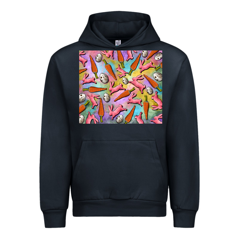 Easter Bunny Carrot And Quail Egg Urban Hoodie by RanaPortraitStore | Teevron