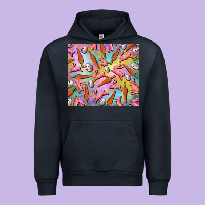 Urban Hoodie Easter bunny carrot and quail egg