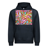 Navy Easter bunny carrot and quail egg Urban Hoodie - RanaPortraitStore