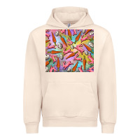 Sandshell Easter bunny carrot and quail egg Urban Hoodie - RanaPortraitStore