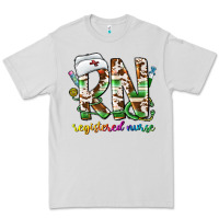 Dove Grey rn registered nurse Premium Tee - CowhideDigitalArt