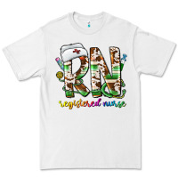 White rn registered nurse Premium Tee - CowhideDigitalArt