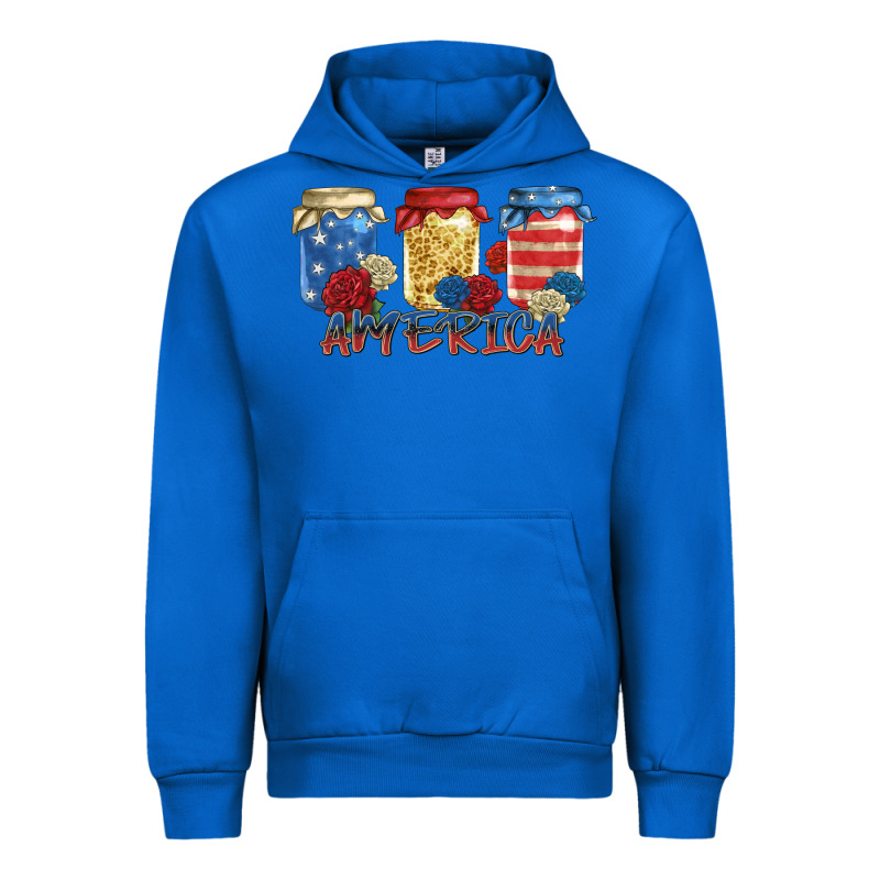 America Mason Jar Urban Hoodie by Zillion Design Studio | Teevron