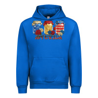 Cobalt america mason jar Urban Hoodie - Zillion Design Studio