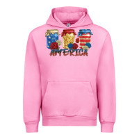 Fuchsia Pink america mason jar Urban Hoodie - Zillion Design Studio