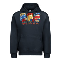Navy america mason jar Urban Hoodie - Zillion Design Studio