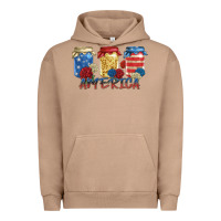 Pigment Burro america mason jar Urban Hoodie - Zillion Design Studio