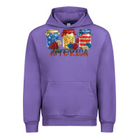 Tulip america mason jar Urban Hoodie - Zillion Design Studio