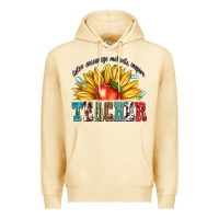 Pina Colada teacher with sunflower Premium Hoodie - texasbilliewilder