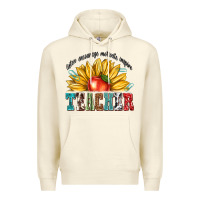 Sandshell teacher with sunflower Premium Hoodie - texasbilliewilder