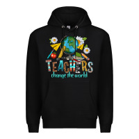 Black teachers change the world Premium Hoodie - texasbilliewilder