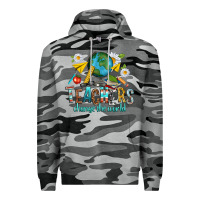 Slate Camo teachers change the world Premium Hoodie - texasbilliewilder