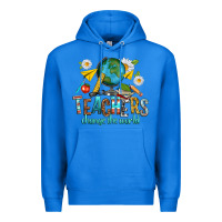 True Royal teachers change the world Premium Hoodie - texasbilliewilder