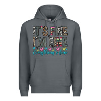Rock it s fine i m fine everything s fine Premium Hoodie - Zillion Design Studio