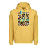 Antique Gold if you love me let me sleep Premium Hoodie - Zillion Design Studio
