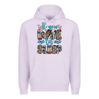 Lilac if you love me let me sleep Premium Hoodie - Zillion Design Studio